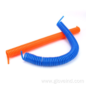 Pneumatic PU Hose Polyurethane Coiled pipe spring Tube